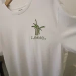 t-shirt brodé Main Amazigh Z motif berbère