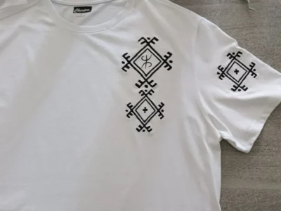 t-shirt kabyle brodé édition signature