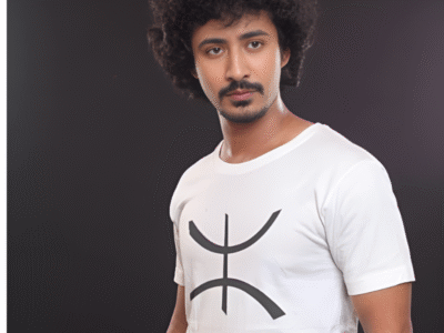 T-shirt Tifinagh liberté coton 100 %